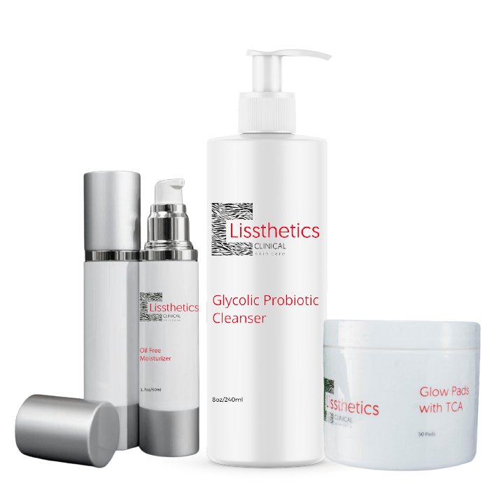Kit for Oily Skin + Peel Pads - Lissthetics Clinical Skincare