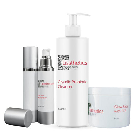 Kit for Oily Skin + Peel Pads - Lissthetics Clinical Skincare